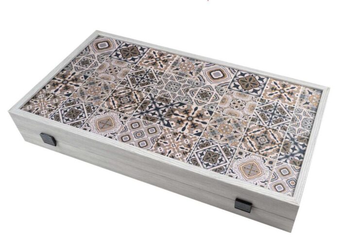 Backgammon Kassette Lefkada Groot