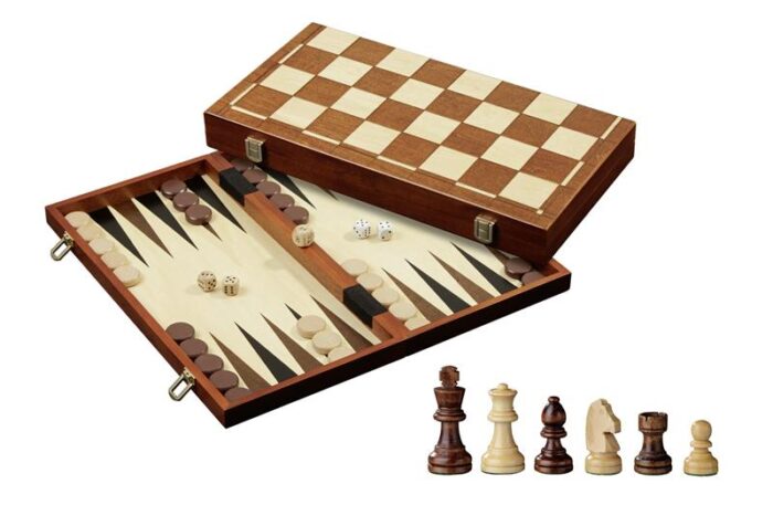 Schaak/Dam/Backgammon Kassette Veld 40