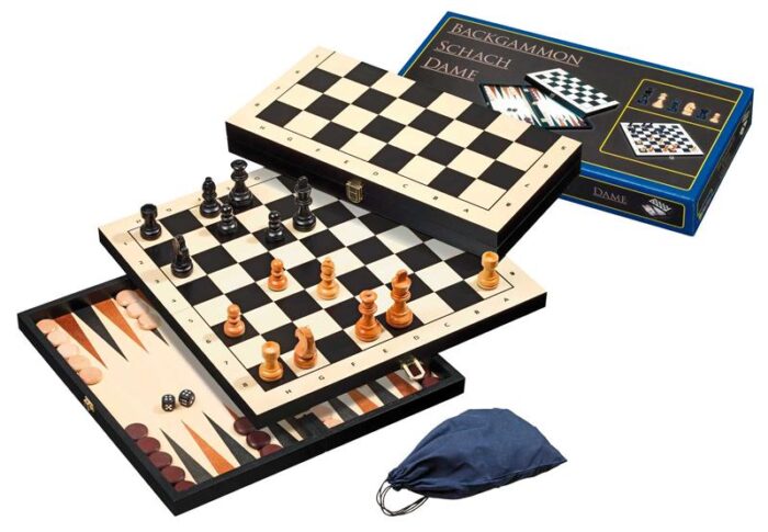 Schaak/Dam/Backgammon Kassette Veld 44