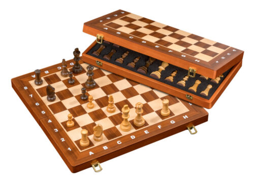 Philos Schaak Kassette De Luxe Veld 40 mm, Koningshoogte 78 mm – Bordspel vanaf 6 jaar