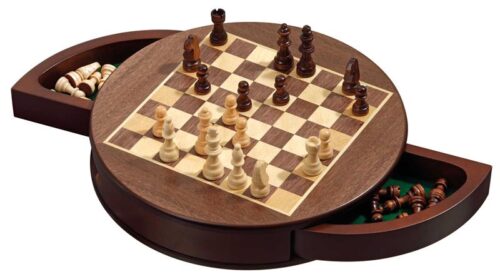 Schaak Kassette rond