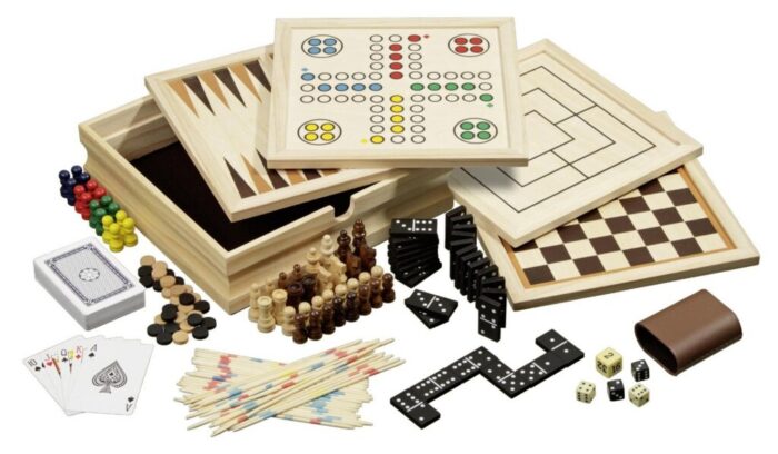 Houten Spellen Verzameling 10 Klein