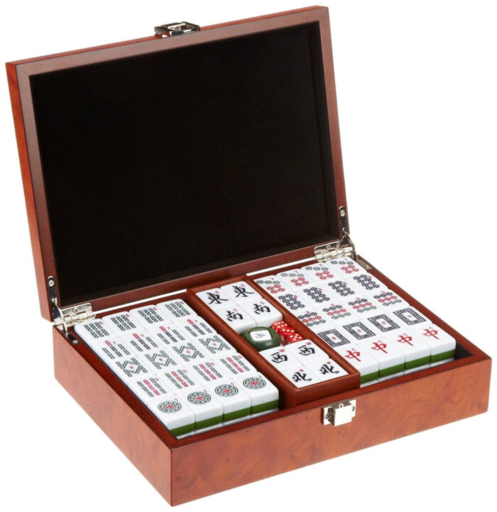 Mah Jongg Designbox met Arabische Tekens