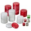 Backgammon Speelstenen Groot Kunsstof