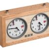 Philos Gardé Houten Schaakklok (mechanisch)