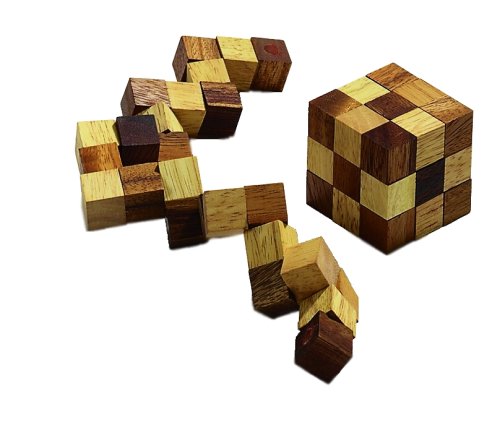 Slangenkubus Puzzel Middel