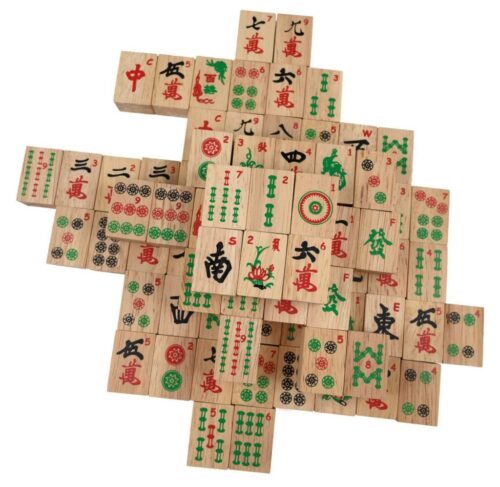 Mah Jongg, met Arabische Tekens