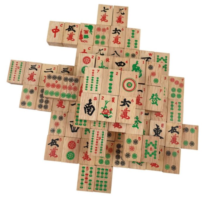 Mah Jongg, met Arabische Tekens