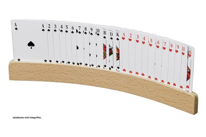 Kaarthouder hout middel 33 cm