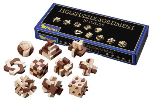 Houten Puzzel Set
