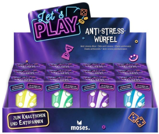 Let's Play - Anti-stress Dobbelstenen (d