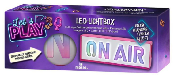 Let's Play - LED-Lichtbox On Air