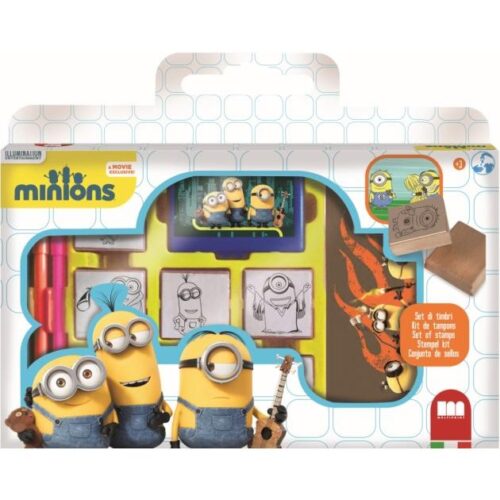 Stempelset luxe Minions: 12-delig