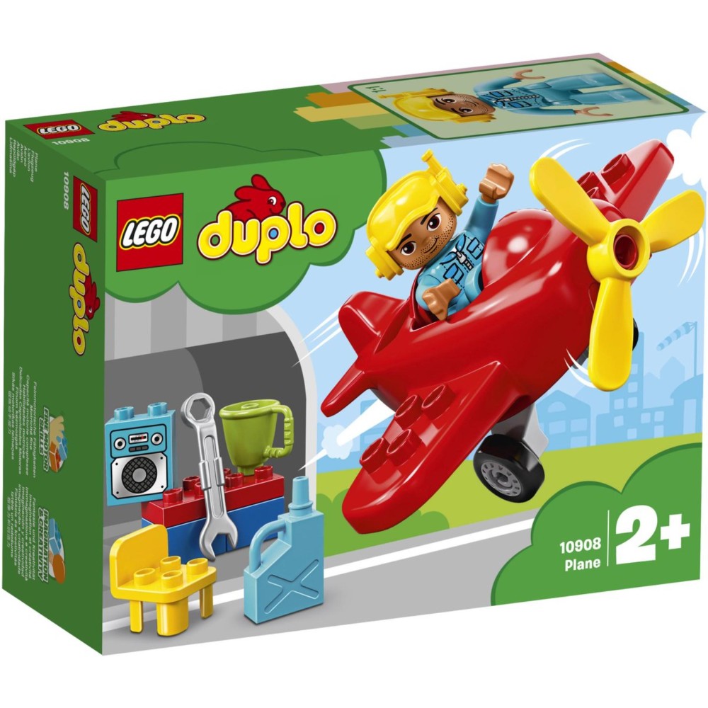 Lego Duplo stad vliegtuig