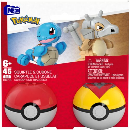 Pokemon mega pokebal 2 pak assorti (assortiment – willekeurige uitvoering)