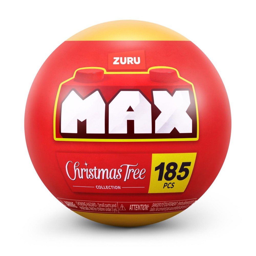 ZURU Max bricks LED kerstboom 236 stuks b/o - Afbeelding 2