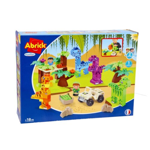 Abrick Dinosaurus Set (assortiment – willekeurige uitvoering)