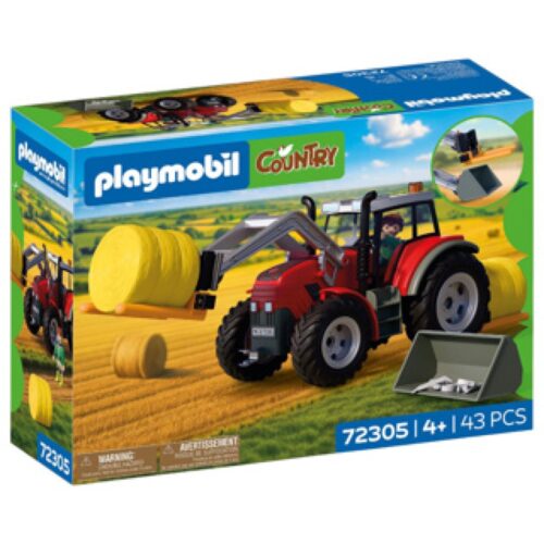 Playmobil 72305 grote tractor met hooibalen