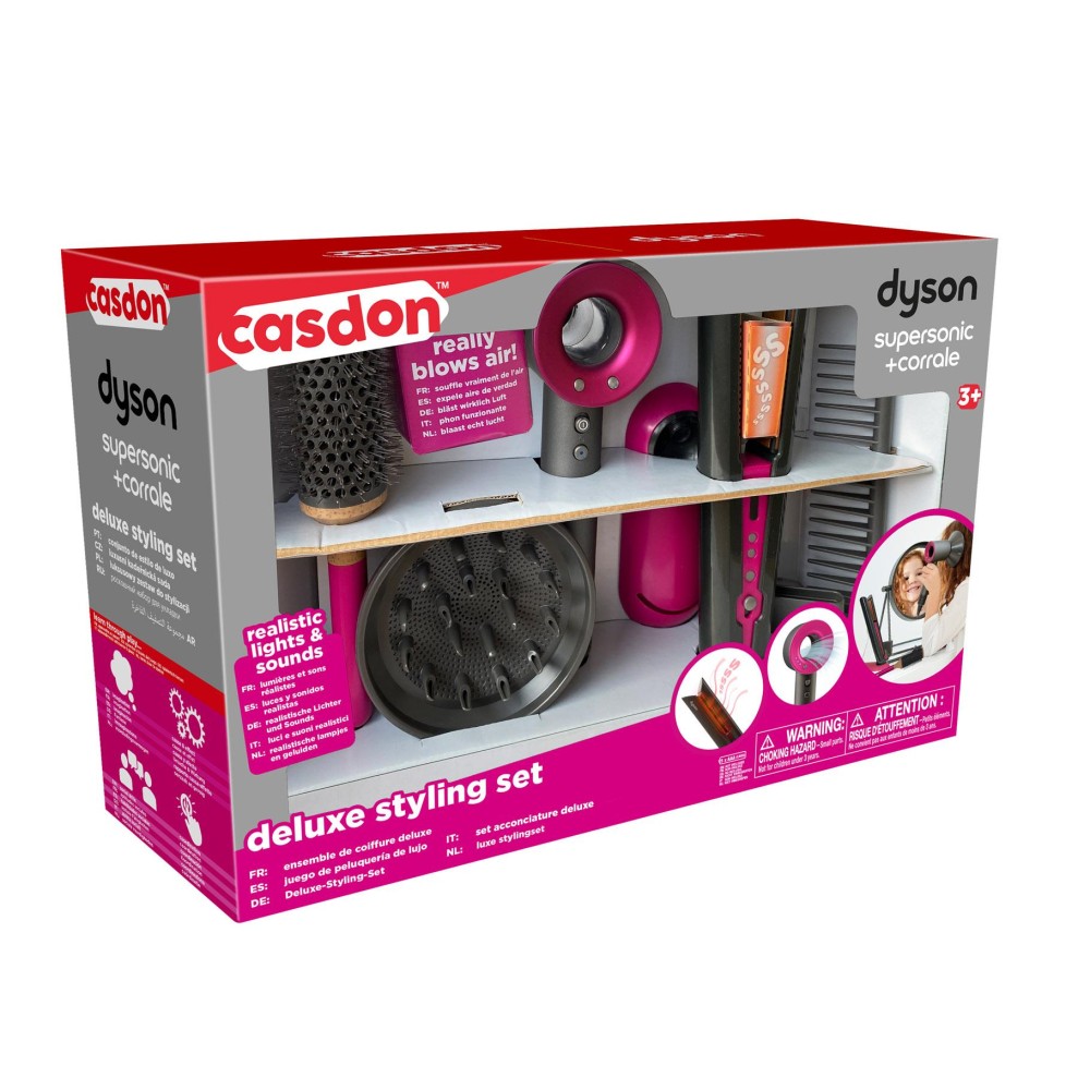 Casdon Supersonic styling en krullenset