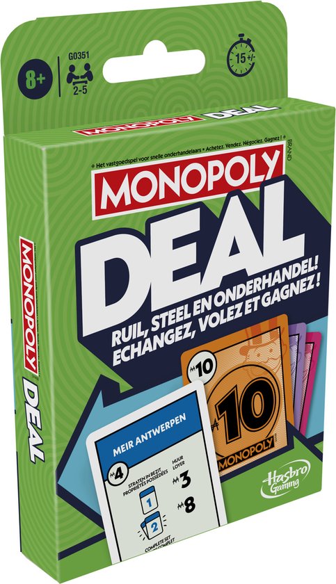 Monopoly Deal Card Game (NL/FR)