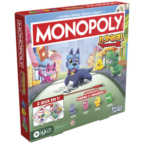 Monopoly Junior 2 in 1 (FR)