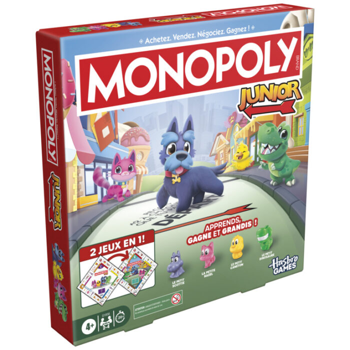 Monopoly Junior 2 in 1 (FR)
