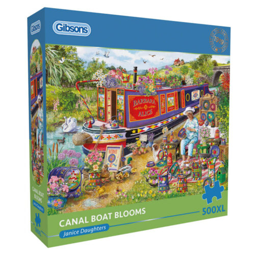 Canal Boat Blooms (500XL)