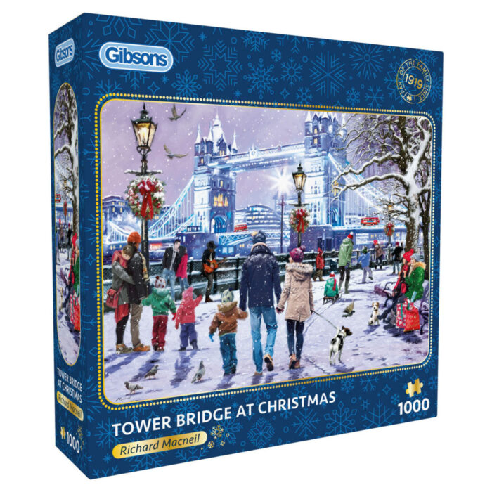Tower Bridge at Christmas (1000)