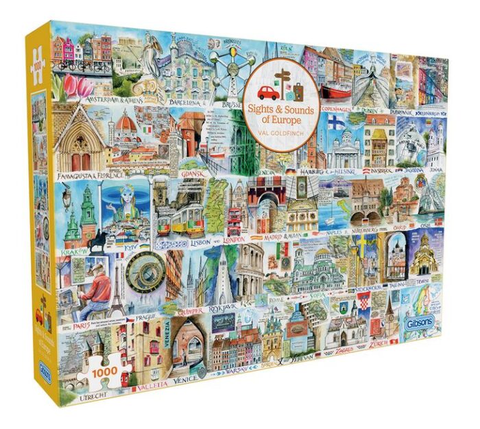 Sights & Sounds of Europe (1000)