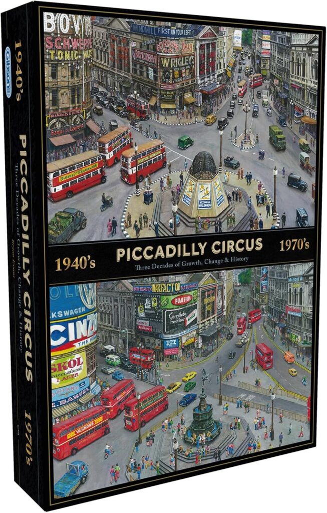 Piccadilly Circus Through the Decades (1