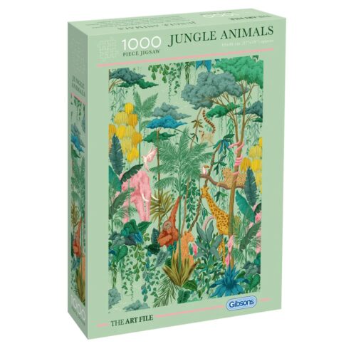 The Art File Jungle Animals (1000)