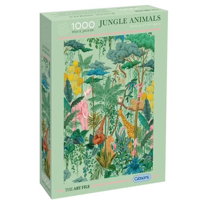 The Art File Jungle Animals (1000)