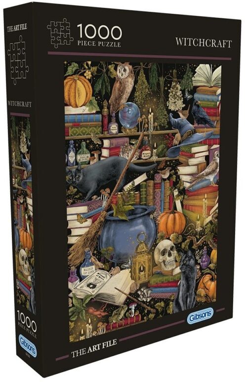 Gibsons The Art Files Witchcraft – Puzzel 1000 stukjes