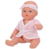 My Beautiful Dollsroom poppenbadje met  douchefunctie, pop en set van 5 accessoires