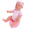Pop 43 Cm Drink & Plas Met 9 Accessoires Dolls Room