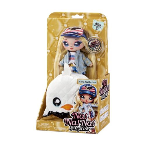 Na! Na! Na! Surprise 2-in-1 Pom Pop Erika Featherton - Glam Serie 2 - Modepop