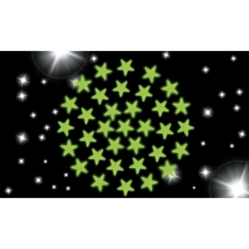 Schitterende sterren glow in the dark