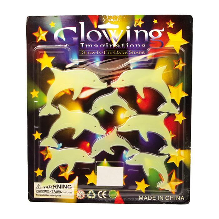 Glow in the dark dolfijnen