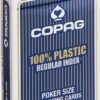 Copag 100% plastic Poker normal faces bl