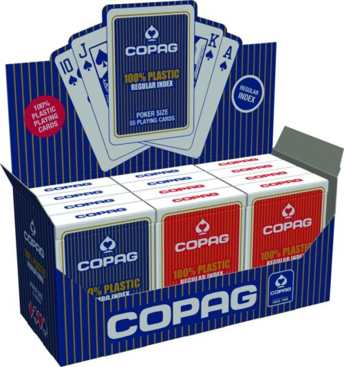 Copag 100% plastic Poker normal faces ro