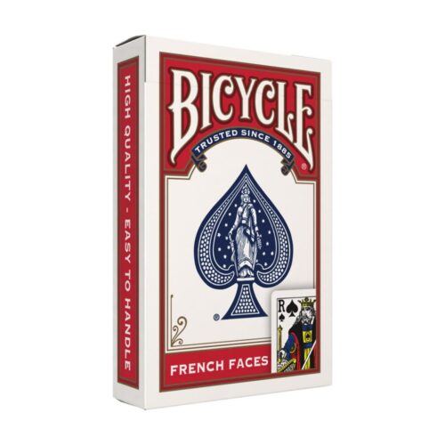 Bicycle Bridge Size French Faces Red Ind
