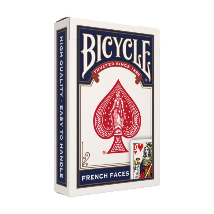 Bicycle Bridge Size French Faces Blue In