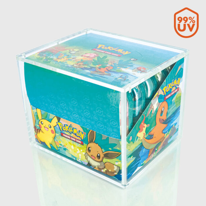 Acrylic Case For Display 10 Mini Tin Wit