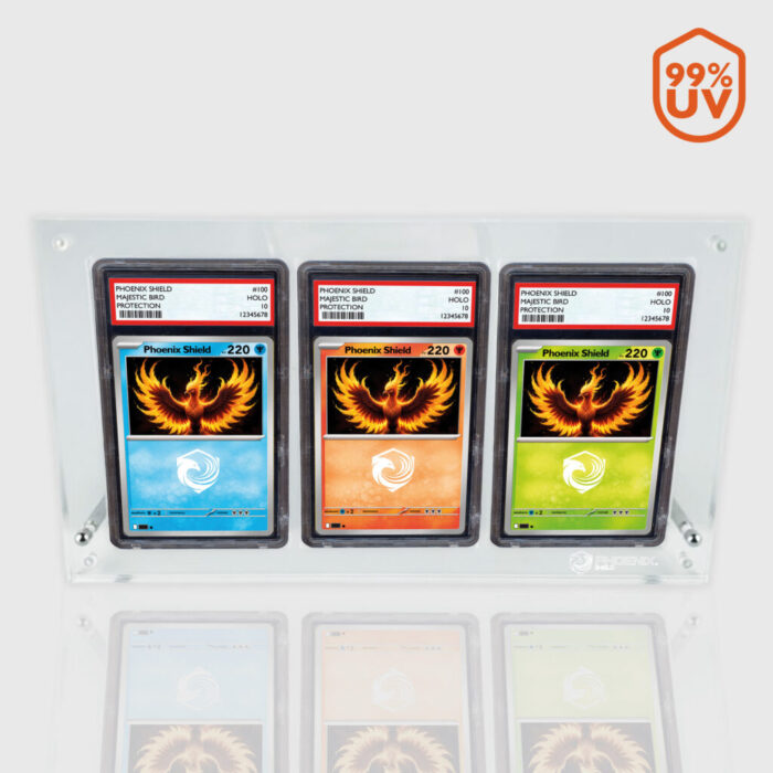 3 Slots Acrylic For P.S.A Grading Cards