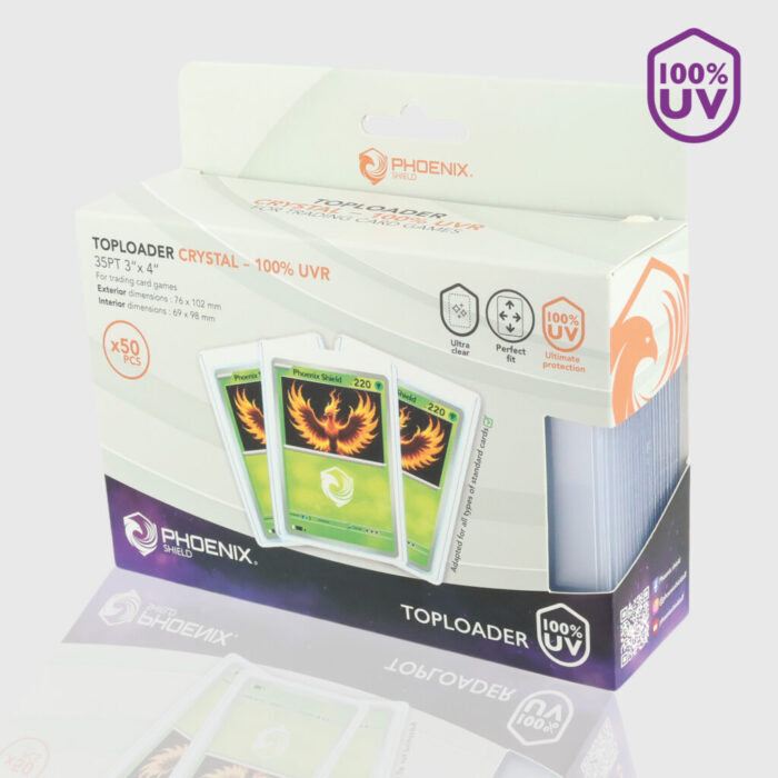 Toploaders 35Pt 3"X4" (X 50) Cristal 100