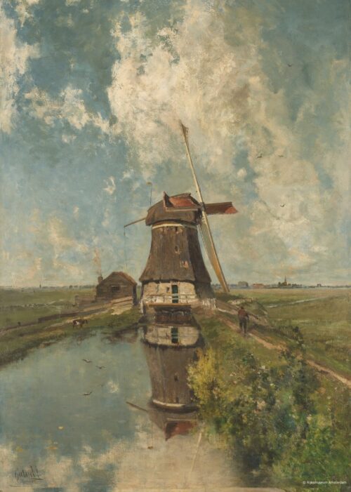 Een Molen - Paul Gabriël (Rijksmuseum) (