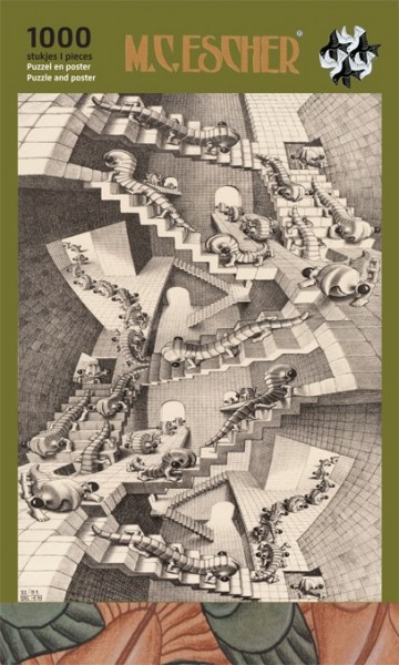 The House of Stairs - M.C. Escher (1000)
