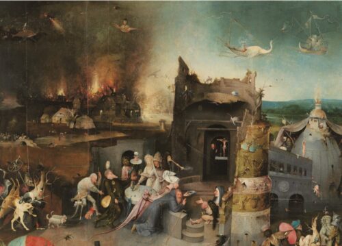 De Verzoeking - Jheronimus Bosch (1000)