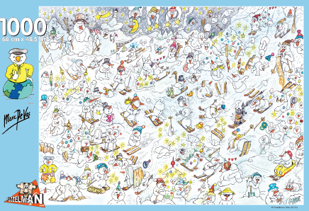 De Puzzelmansneeuwmannetjes - Marc De