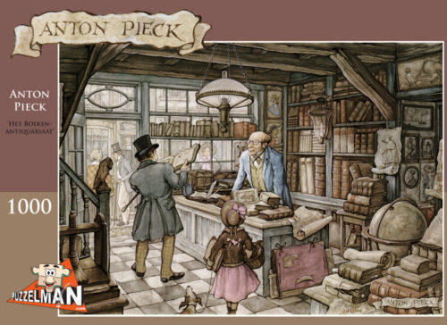 Anton Pieck Het Boekenantiquariaat (1000